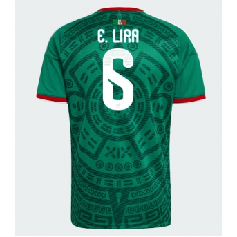 Billige Fotballdrakt Mexico Erik Lira #6 Replika Hjemmedrakt VM 2026 Kortermet